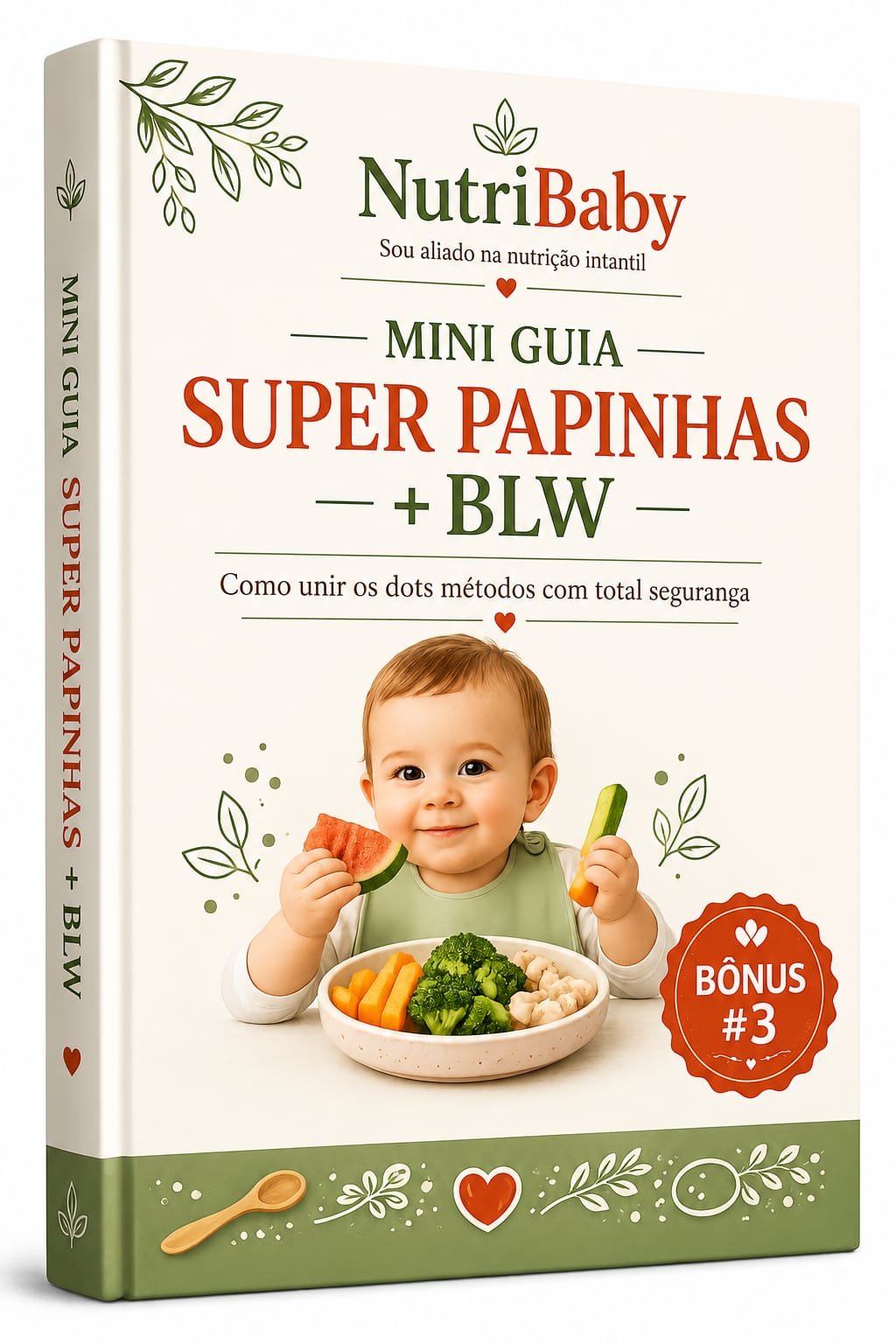 Capa do e-book Mini Guia Super Papinhas + BLW